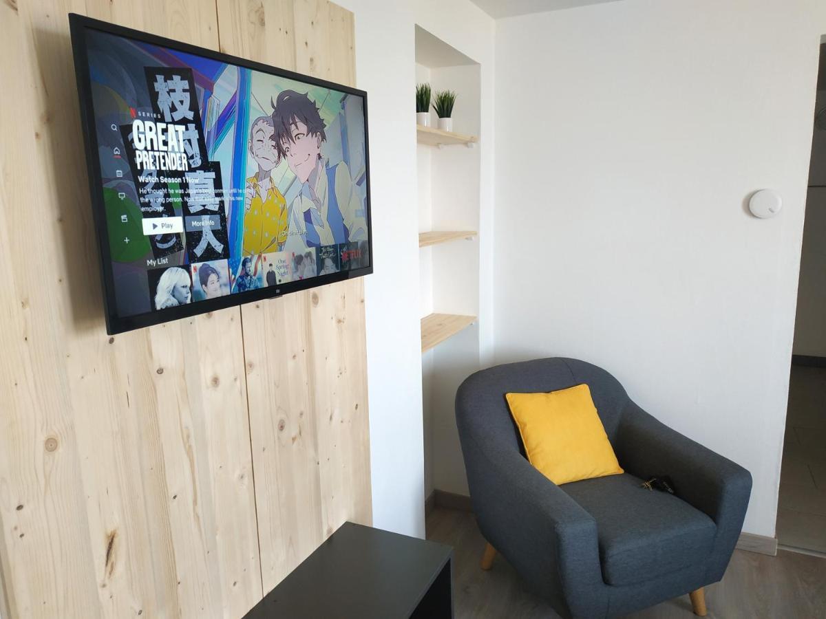 Sea View & Beach Studio Apartment - Blue Horizon Dunkirk Екстериор снимка